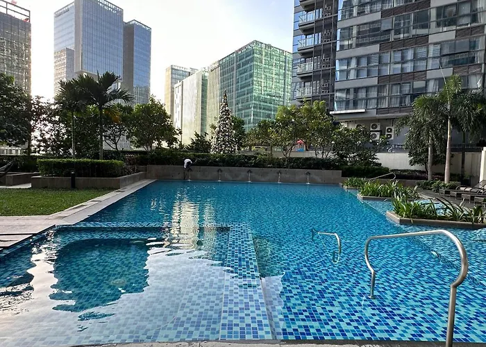 1br Bgc Uptown Modern Netflix 200mb Wifi Apartamento